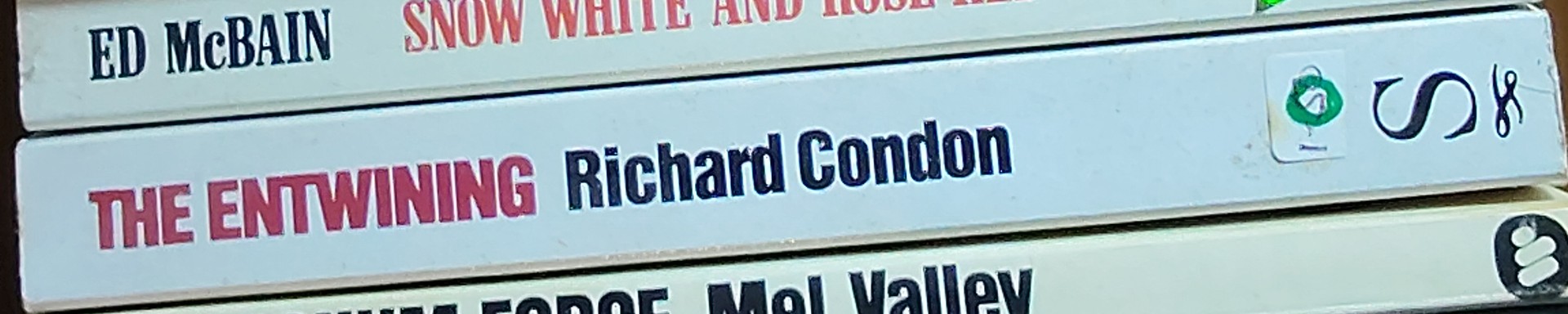 Richard Condon  THE ENTWINING spine of book image