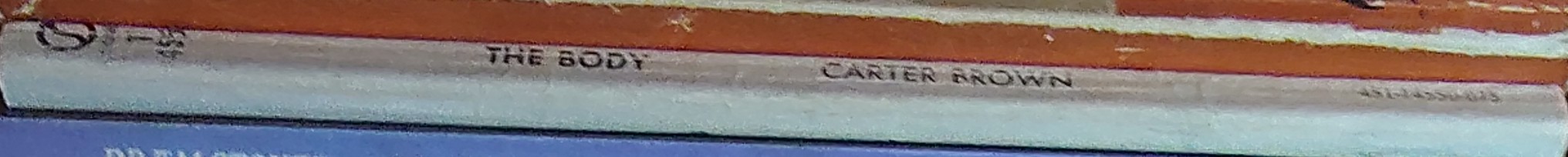 Carter Brown  THE BODY spine of book image