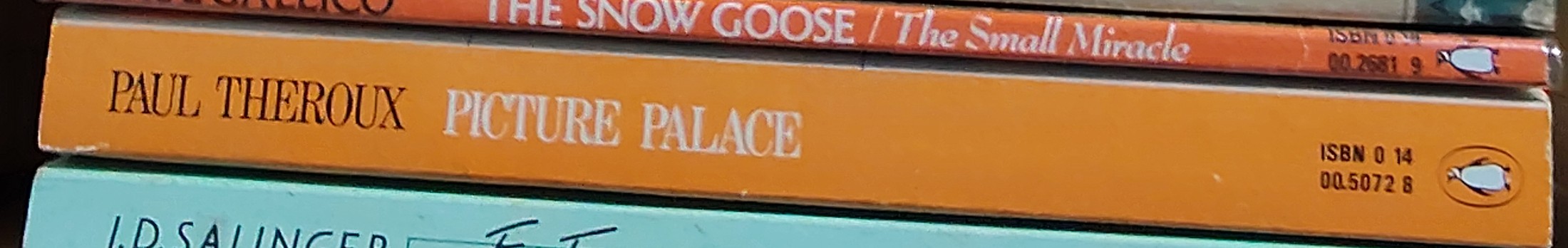 Paul Theroux  PICTURE PALACE spine of book image