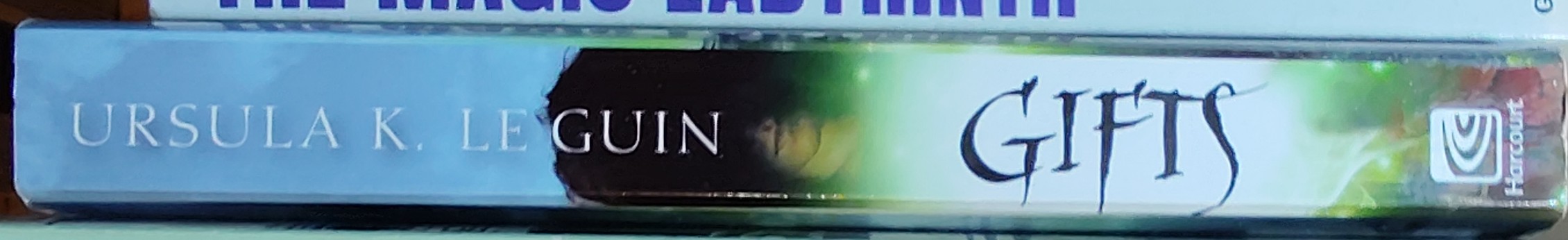 Ursula Le Guin  GIFTS spine of book image