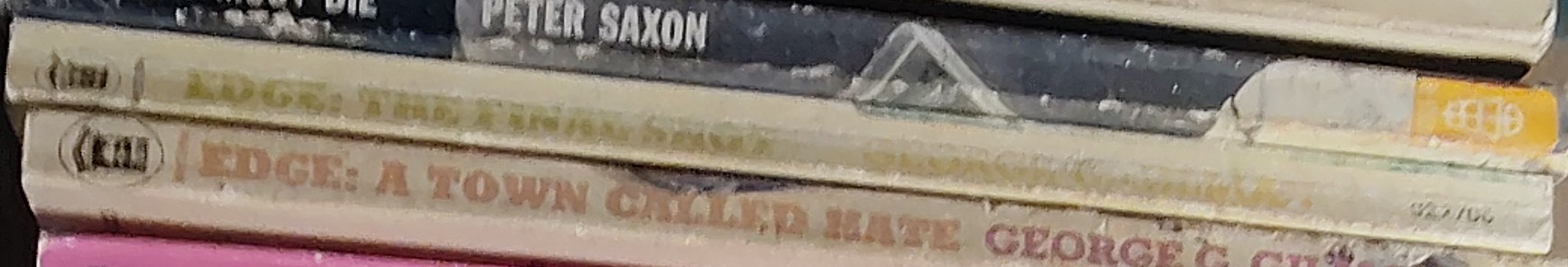 George G. Gilman  EDGE 16: THE FINAL SHOT spine of book image