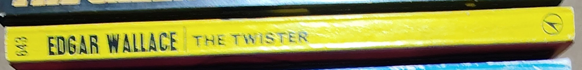 Edgar Wallace  THE TWISTER spine of book image