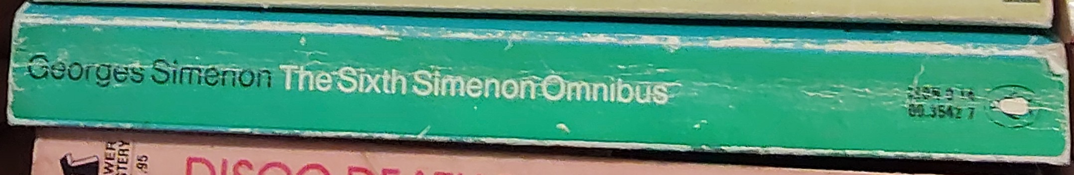 Georges Simenon  THE SIXTH SIMENON OMNIBUS: MAIGRET & THE WINE MERCHANT/ THE PRISON/ THE RICHMAN spine of book image