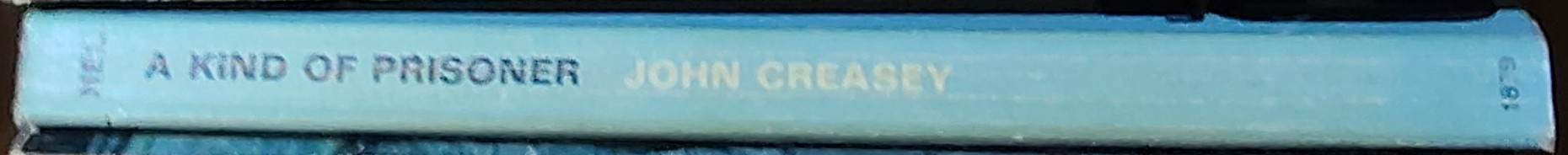 John Creasey  A KIND OF PRISONER (Department 'Z') spine of book image