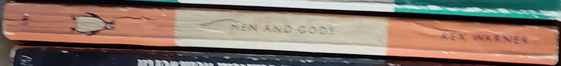 Rex Warner  MEN AND GODS spine of book image