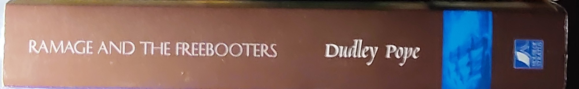 Dudley Pope  RAMAGE AND THE FREEBOOTERS spine of book image