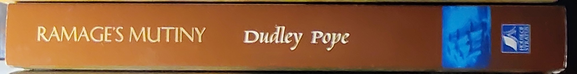 Dudley Pope  RAMAGE'S MUTINY spine of book image