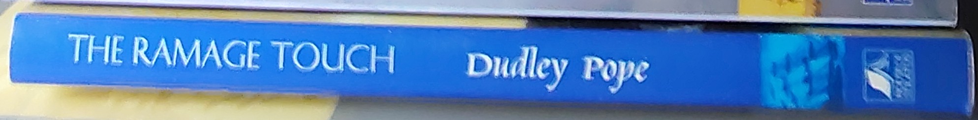 Dudley Pope  THE RAMAGE TOUCH spine of book image