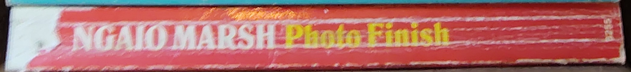 Ngaio Marsh  PHOTO FINISH spine of book image