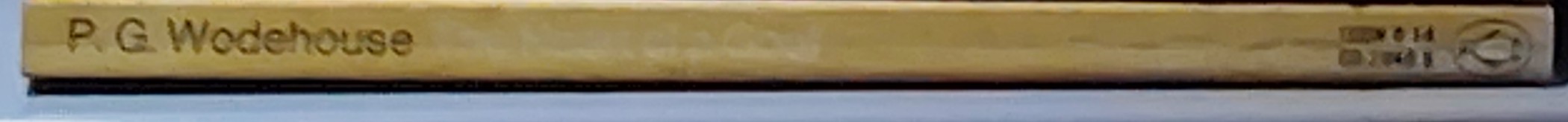P.G. Wodehouse  THE HEART OF A GOOF spine of book image