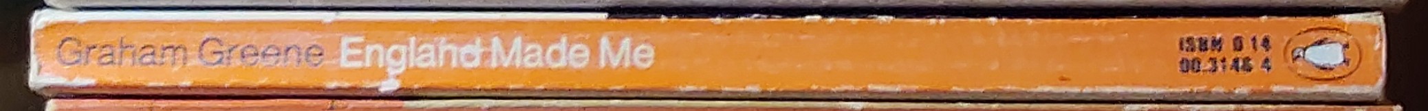 Graham Greene  ENGLAND MADE ME (Film tie-in: Michael York) spine of book image