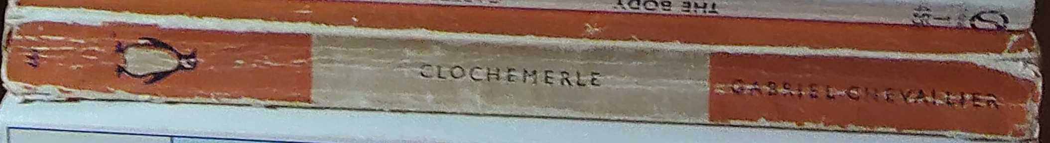 Gabriel Chevallier  CLOCHEMERLE spine of book image