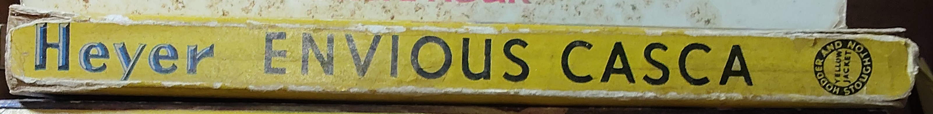 Georgette Heyer  ENVIOUS CASCA spine of book image