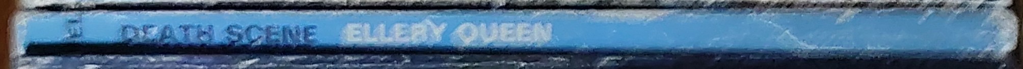 Ellery Queen (edit) DEATH SCENE (9 stories from Ellery Queen's Mystery Magazine) spine of book image