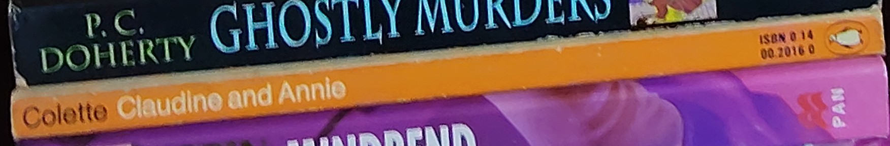 Colette   CLAUDINE AND ANNIE spine of book image