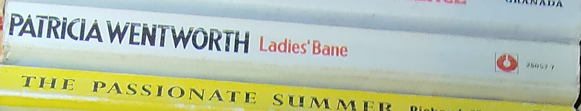 Patricia Wentworth  LADIES' BANE spine of book image