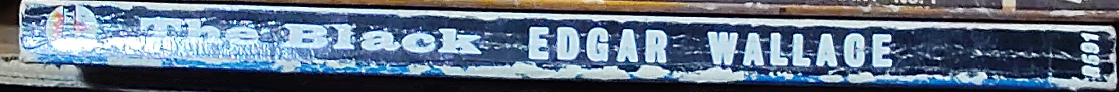 Edgar Wallace  THE BLACK spine of book image