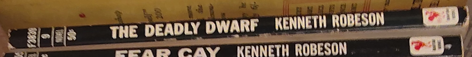 Kenneth Robeson  DOC SAVAGE: THE DEADLY DWARF spine of book image