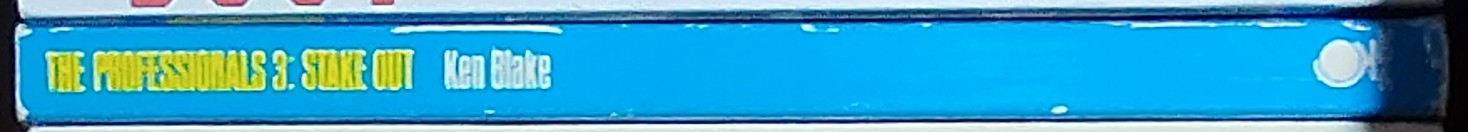 Ken Blake  THE PROFESSIONALS 3: STAKE OUT spine of book image