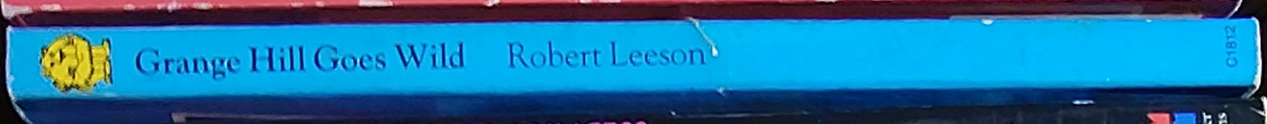 Robert Leeson  GRANGE HILL GOES WILD spine of book image