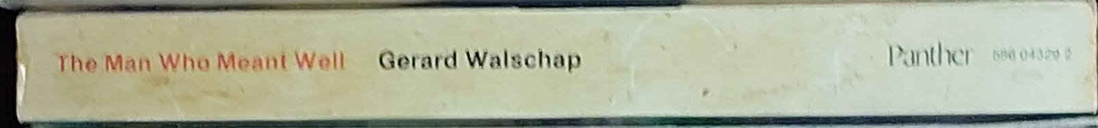 Gerard Walschap  THE MAN WHO MEANT WELL (Hugo Metsers) spine of book image