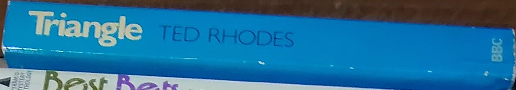 Ted Rhodes  TRIANGLE (BBC TV) spine of book image