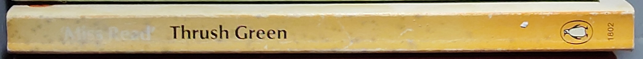 Miss Read  THRUSH GREEN spine of book image