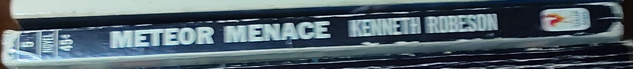 Kenneth Robeson  DOC SAVAGE: METEOR MENACE spine of book image