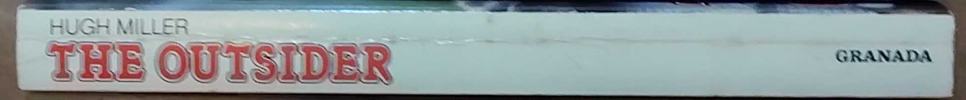 Hugh Miller  THE OUTSIDER (Yorkshire TV) spine of book image