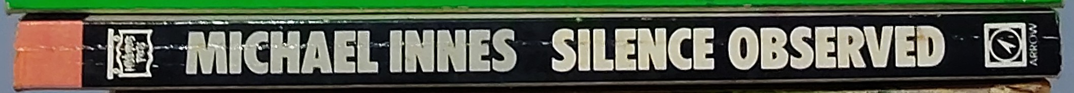 Michael Innes  SILENCE OBSERVED spine of book image