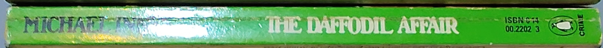 Michael Innes  THE DAFFODIL AFFAIR spine of book image