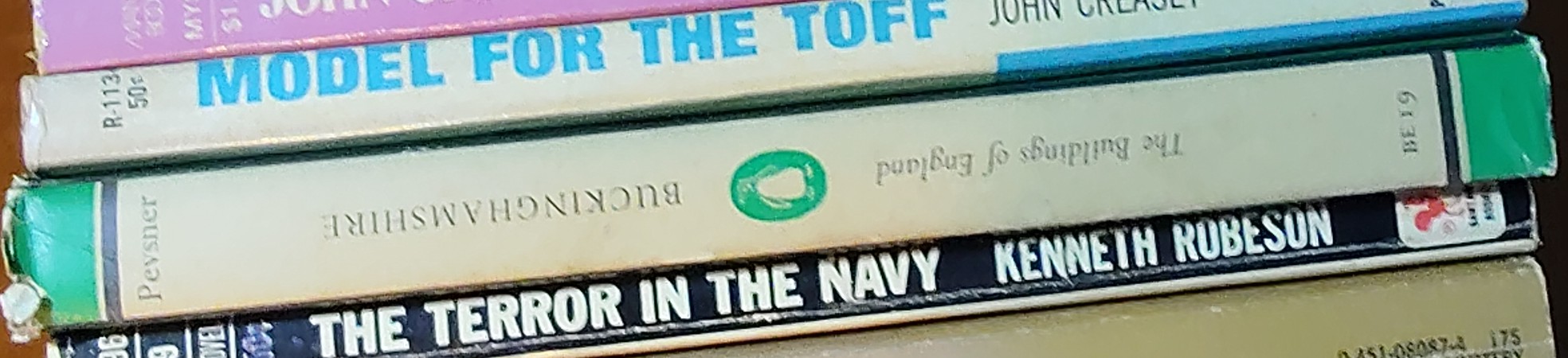 Nikolaus Pevsner  BUCKINGHAMSHIRE (Buildings of England) spine of book image