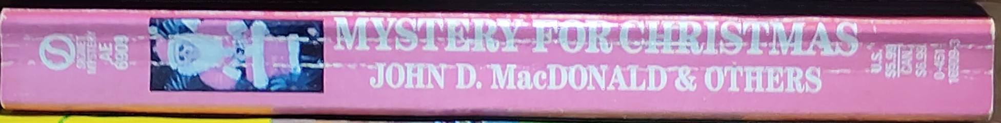 Cynthia Manson (edits) MYSTERY FOR CHRISTMAS AND OTHER STORIES spine of book image