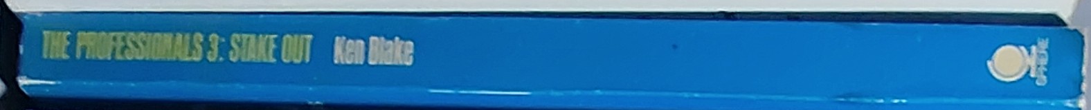 Ken Blake  THE PROFESSIONALS 3: STAKE OUT spine of book image