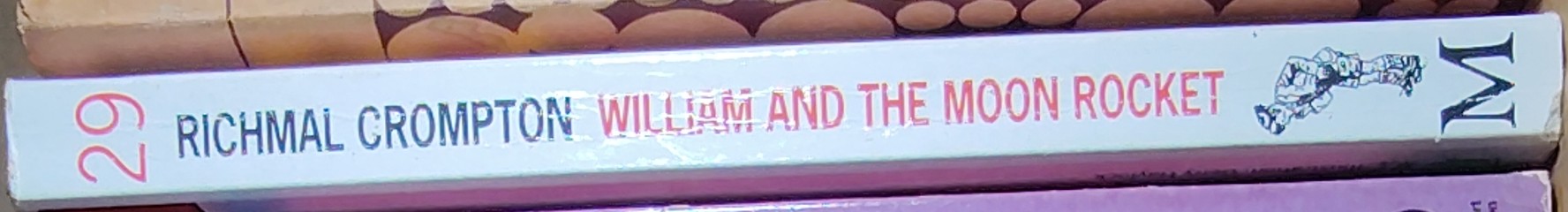 Richmal Crompton  WILLIAM AND THE MOON ROCKET spine of book image