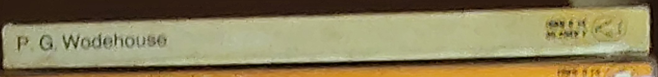 P.G. Wodehouse  HOT WATER spine of book image