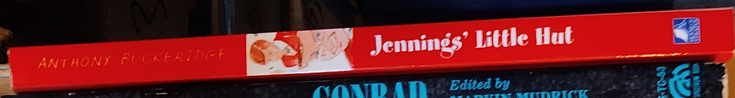 Anthony Buckeridge  JENNINGS' LITTLE HUT spine of book image