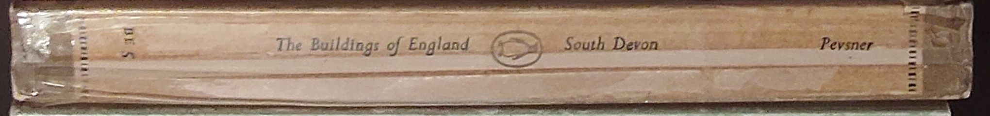 Nikolaus Pevsner  SOUTH DEVON (Buildings of England) spine of book image