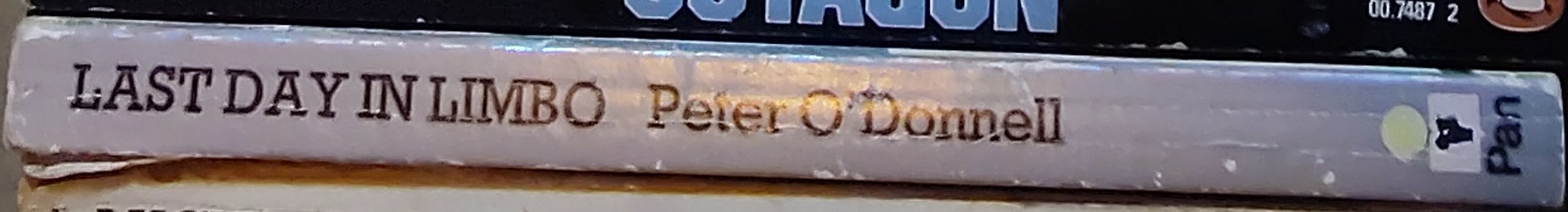 Peter O'Donnell  LAST DAY IN LIMBO spine of book image