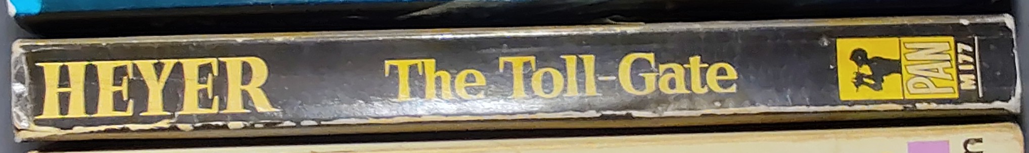 Georgette Heyer  THE TOLL-GATE spine of book image