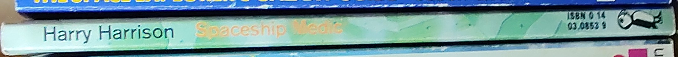 Harry Harrison  SPACESHIP MEDIC spine of book image