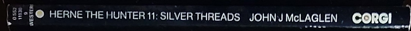 John McLaglen  HERNE THE HUNTER 11: SILVER THREADS spine of book image