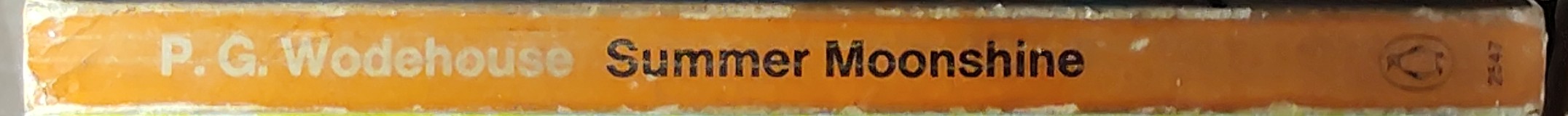 P.G. Wodehouse  SUMMER MOONSHINE spine of book image