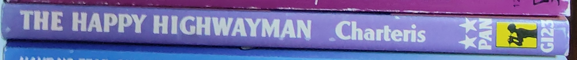 Leslie Charteris  THE HAPPY HIGHWAYMAN spine of book image