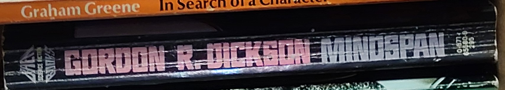 Gordon R. Dickson  MINDSPAN spine of book image