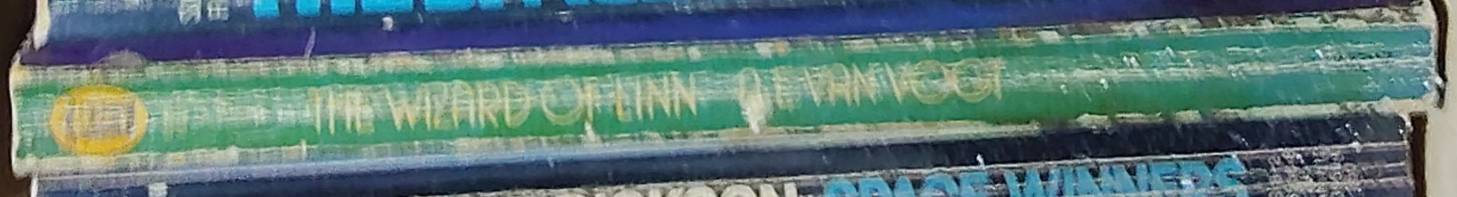 A.E. van Vogt  THE WIZARD OF LINN spine of book image