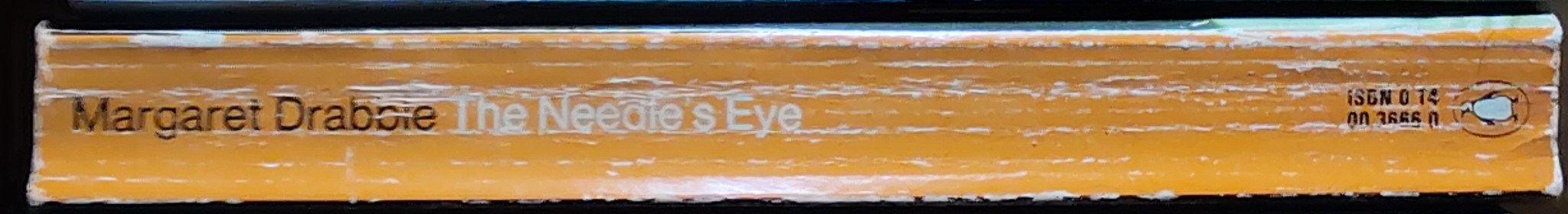 Margaret Drabble  THE NEEDLE'S EYE spine of book image