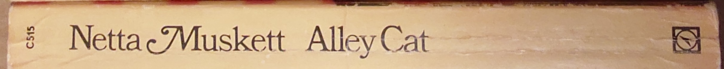 Netta Muskett  ALLEY CAT spine of book image