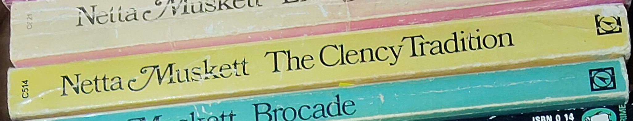 Netta Muskett  THE CLENCY TRADITION spine of book image