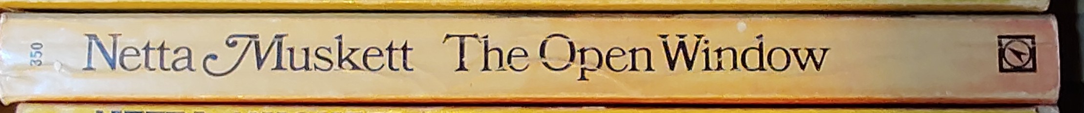 Netta Muskett  THE OPEN WINDOW spine of book image